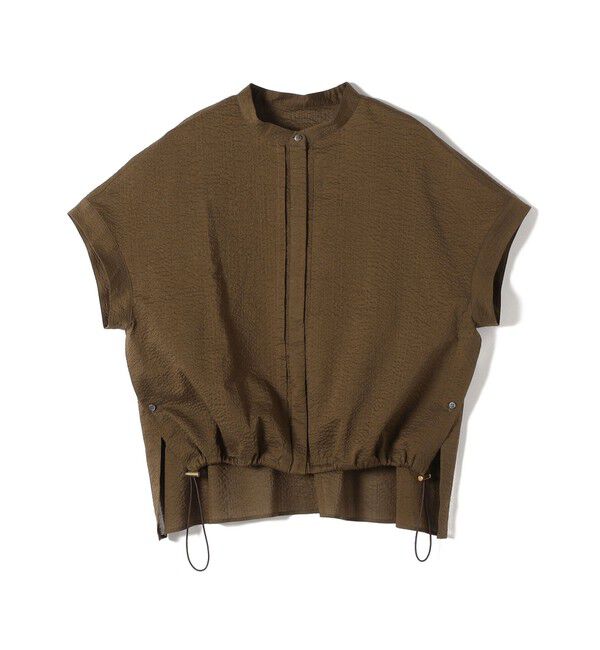 SHIPS for women「〈手洗い可能〉サッカー 裾 ドロスト ドルマン ブラウス 2」|シャツ・ブラウス|