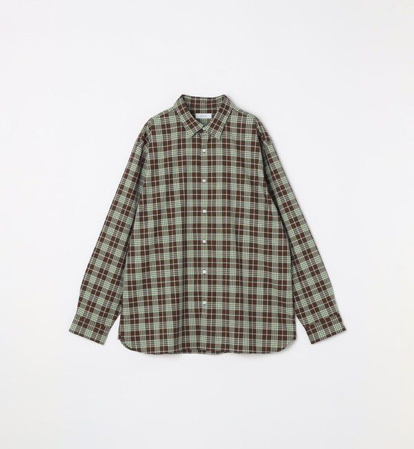 SHIPS any「SHIPS any:〈洗濯機可能〉LIM BLESS チェック レギュラーカラー シャツ◇」|シャツ・ブラウス|