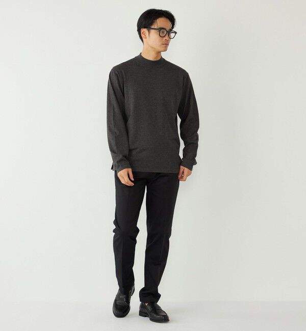 SHIPS Colors 「SHIPS Colors:〈吸湿発熱〉Solist(R)Heat 14ゲージ モックネックニット◇」|ニット・セーター|