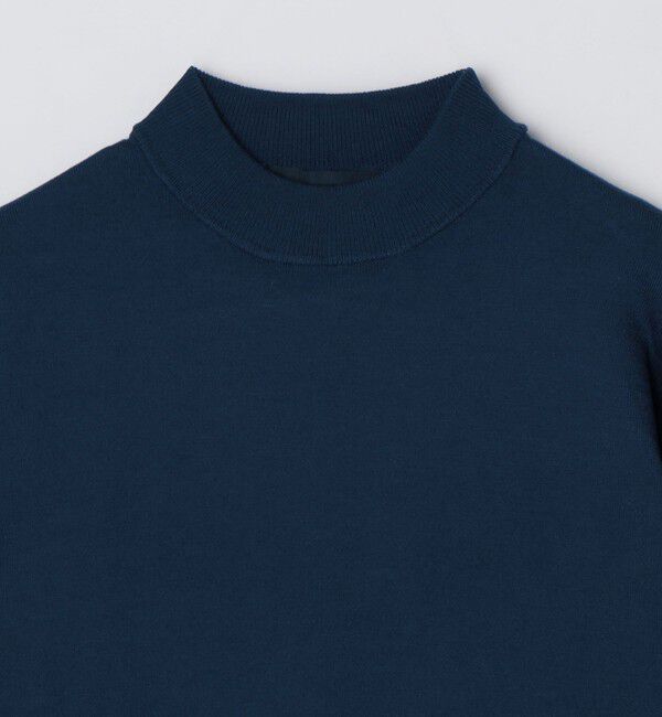 SHIPS Colors 「SHIPS Colors:〈吸湿発熱〉Solist(R)Heat 14ゲージ モックネックニット◇」|ニット・セーター|