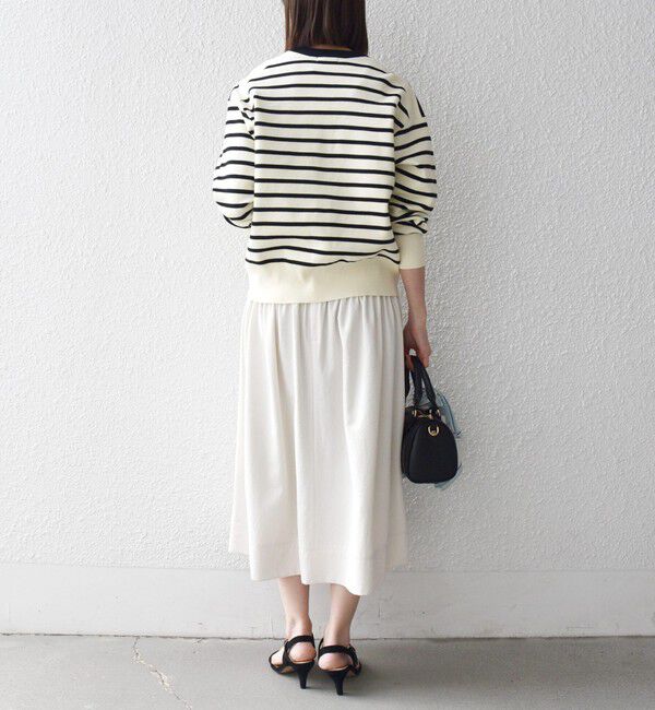 SHIPS any「SHIPS any:〈洗濯機可能〉ループヤーン ギャザー フレア スカート」|スカート|