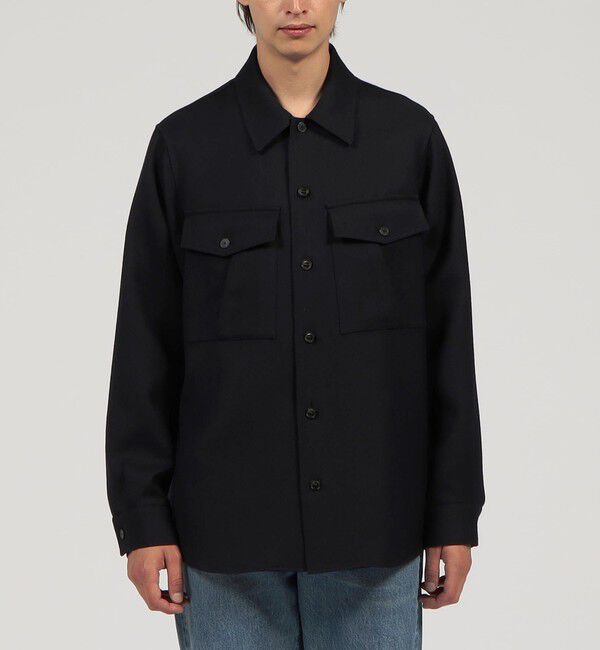 TOMORROWLAND MENS「ウール シャツブルゾン」|シャツ・ブラウス|