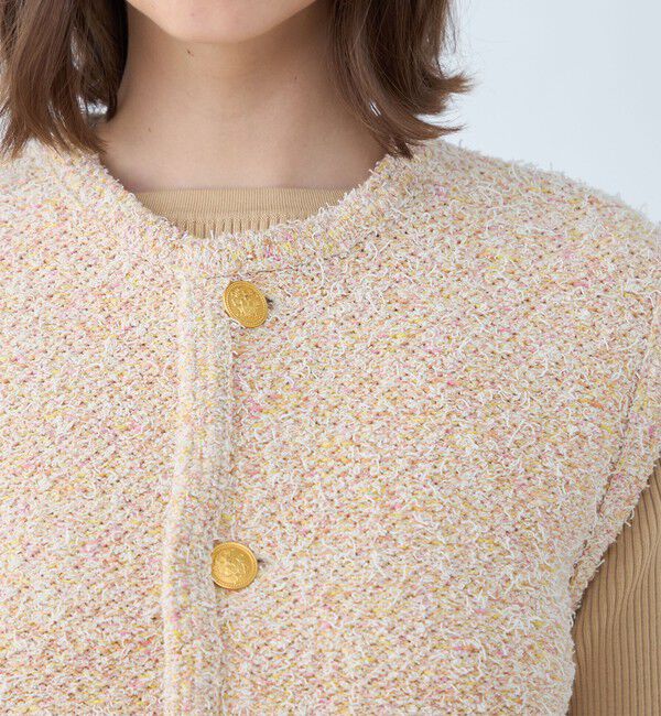 MACPHEE「ツイードニット ベスト」|ベスト・ジレ|