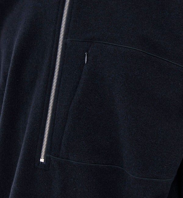 GALERIE VIE「ウールカシミヤフリース ハーフジッププルオーバー」|Tシャツ・カットソー|