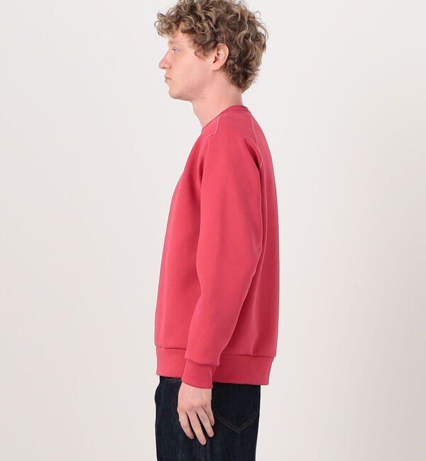 TOMORROWLAND MENS「スビンコットンダンボール クルーネックプルオーバースウェット」|スウェット・ジャージ|