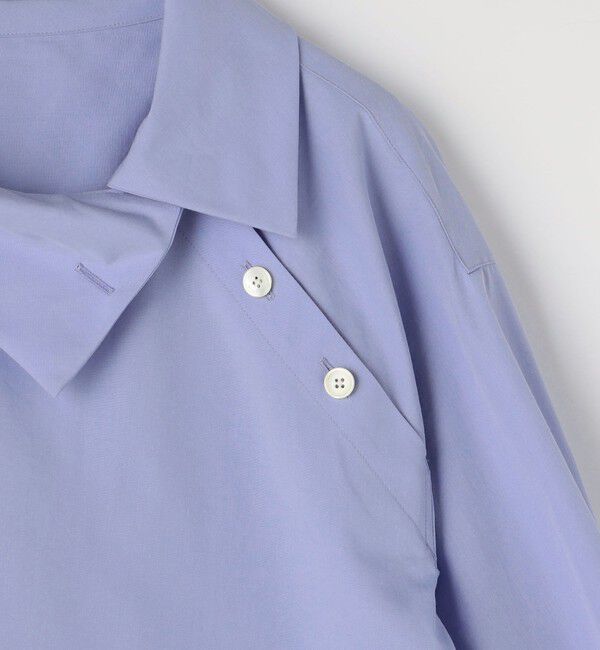 CABaN「コットンシルクポプリン 3-wayシャツ」|シャツ・ブラウス|