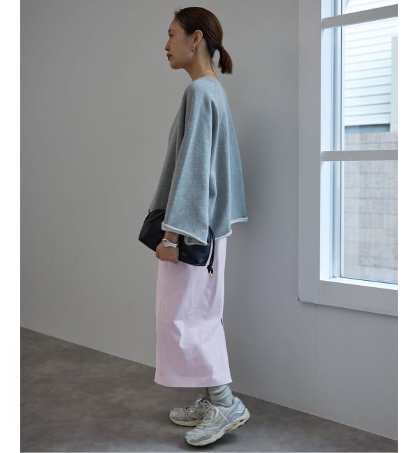 SLOBE IENA「カラースエードタイトスカート」|スカート|