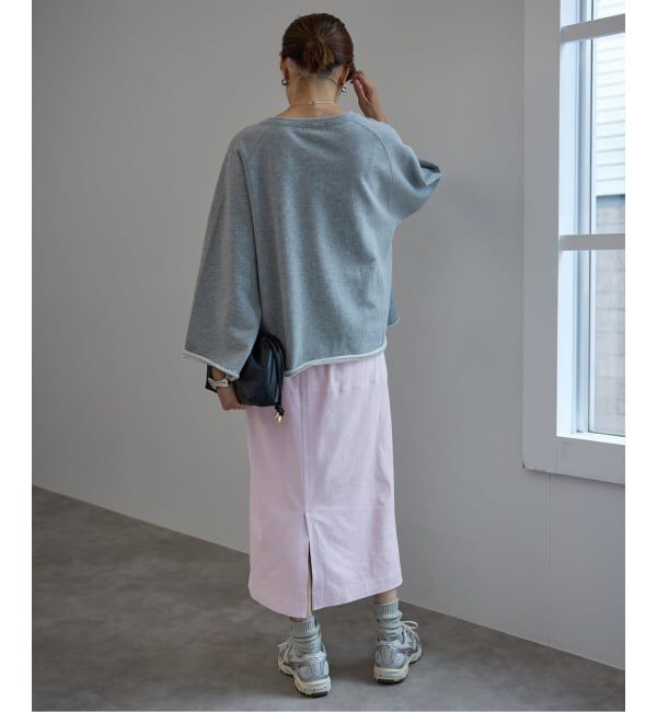 SLOBE IENA「カラースエードタイトスカート」|スカート|