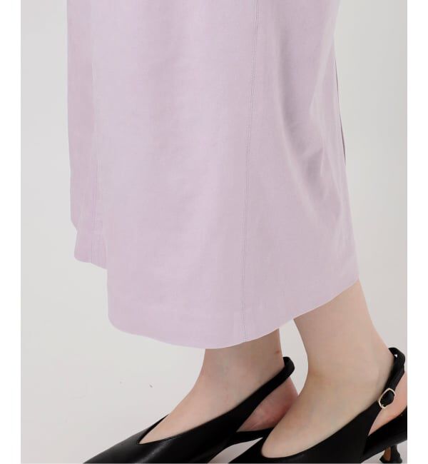 SLOBE IENA「カラースエードタイトスカート」|スカート|