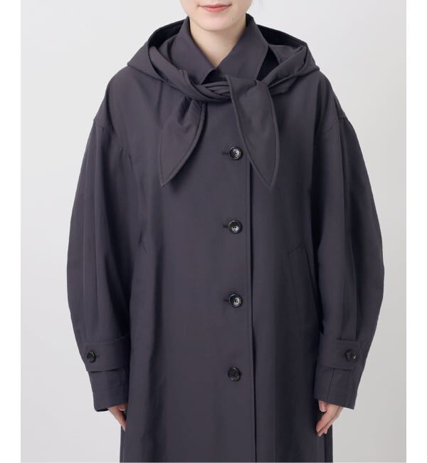 IENA「撥水ステンカラーコート」|ステンカラーコート|