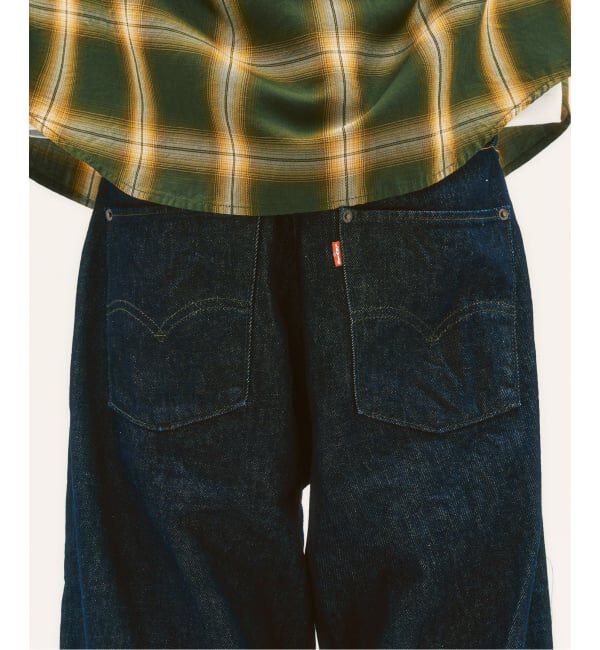 417 EDIFICE「追加 LEVI&rsquo;S(R)/リーバイス(R) 別注 TWISTED BELTED デニムパンツ L30」|デニム|