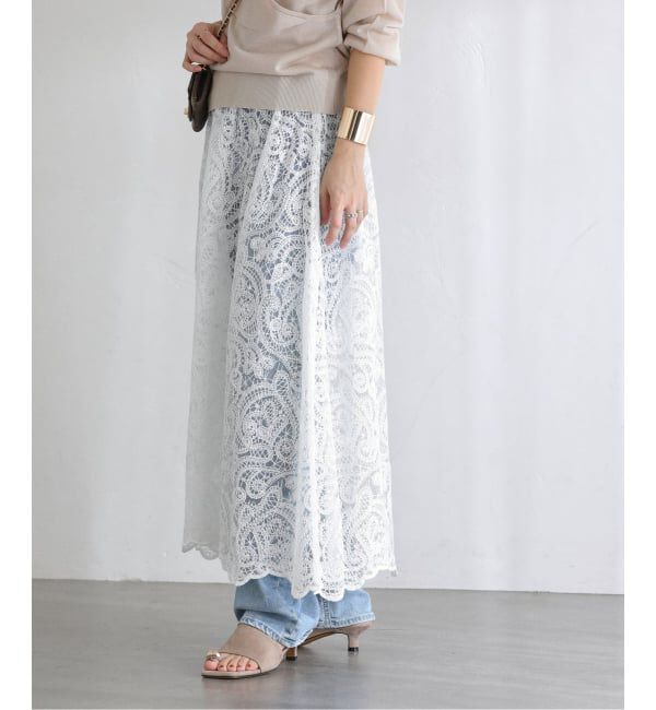  「【洗える】TORRAZZO DONNA/トラッゾドンナ 別注レーススカート」|スカート|