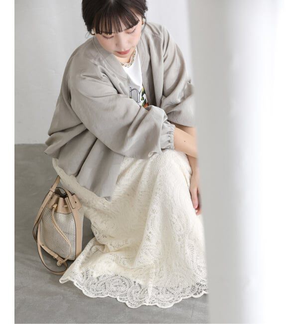  「【洗える】TORRAZZO DONNA/トラッゾドンナ 別注レーススカート」|スカート|