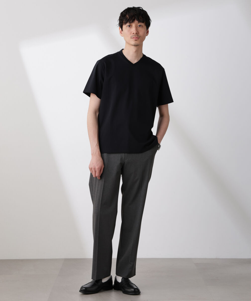 nano･universe「｢N TROUSERS BASIC｣ﾄﾛﾋﾟｶﾙｽﾄﾚｯﾁｽﾄﾚｰﾄﾊﾟﾝﾂ(ｾｯﾄｱｯ  」|スーツ|