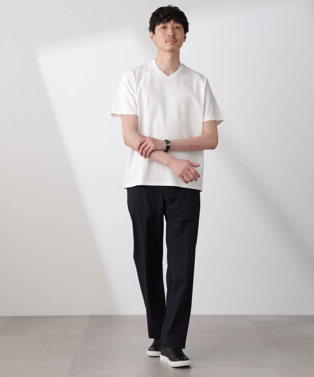 nano･universe「｢N TROUSERS BASIC｣ﾄﾛﾋﾟｶﾙｽﾄﾚｯﾁｽﾄﾚｰﾄﾊﾟﾝﾂ(ｾｯﾄｱｯ  」|スーツ|