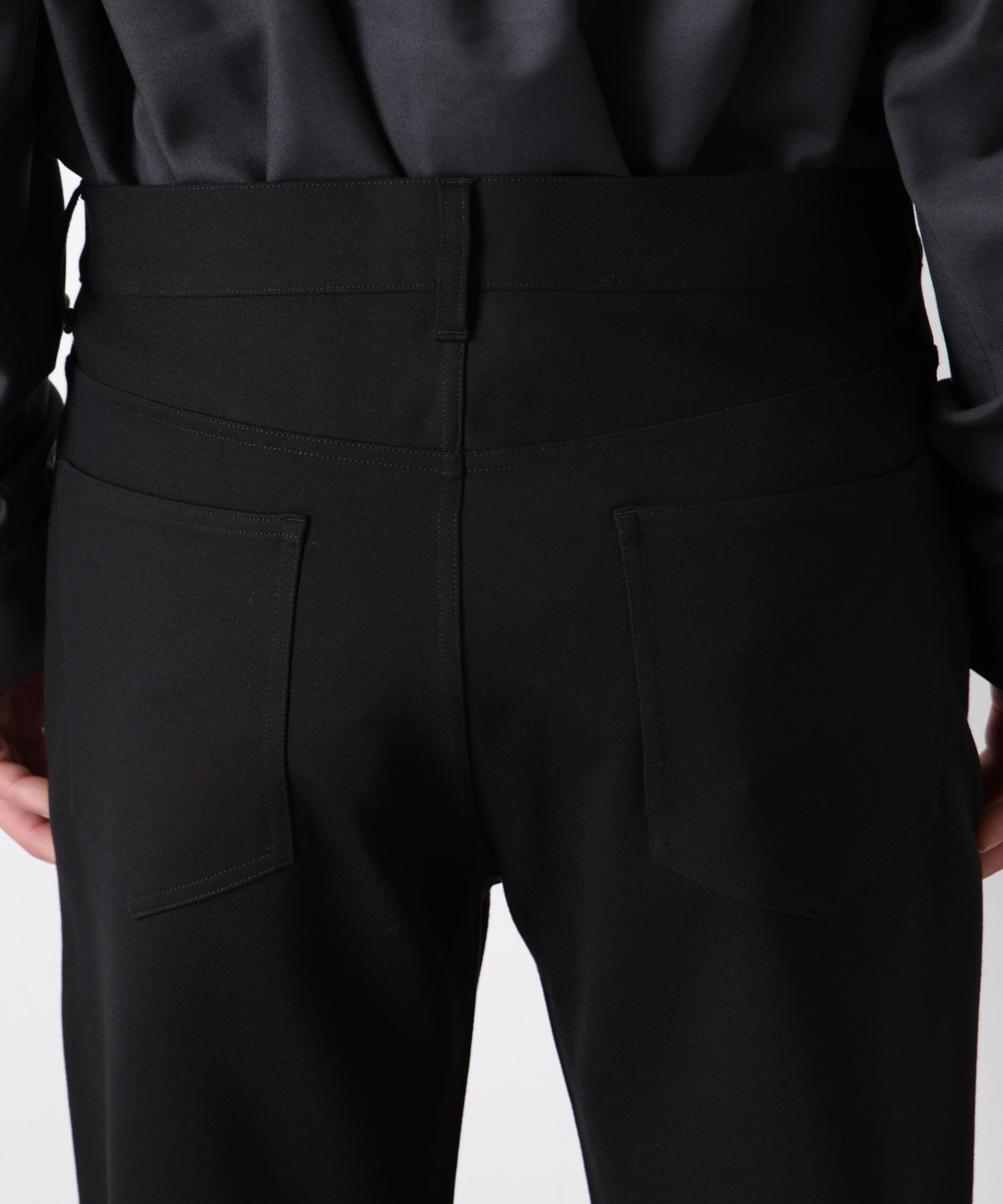 nano･universe「ストレッチ5Pテーパードパンツ」|チノ|