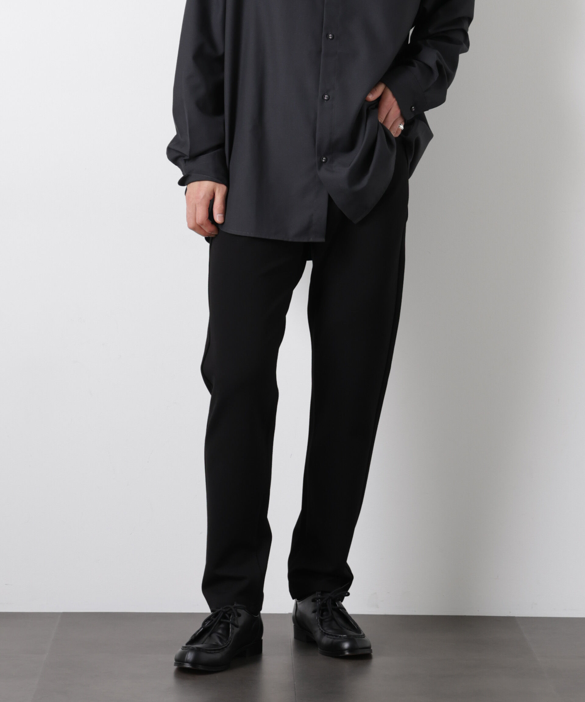 nano･universe「ストレッチ5Pテーパードパンツ」|チノ|