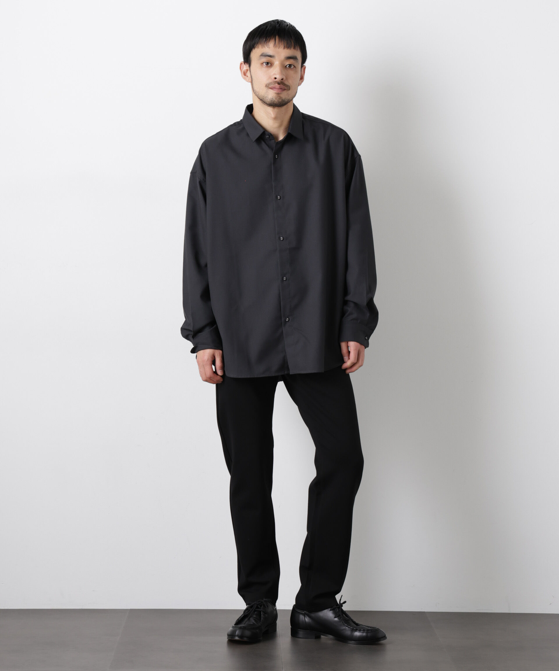 nano･universe「ストレッチ5Pテーパードパンツ」|チノ|