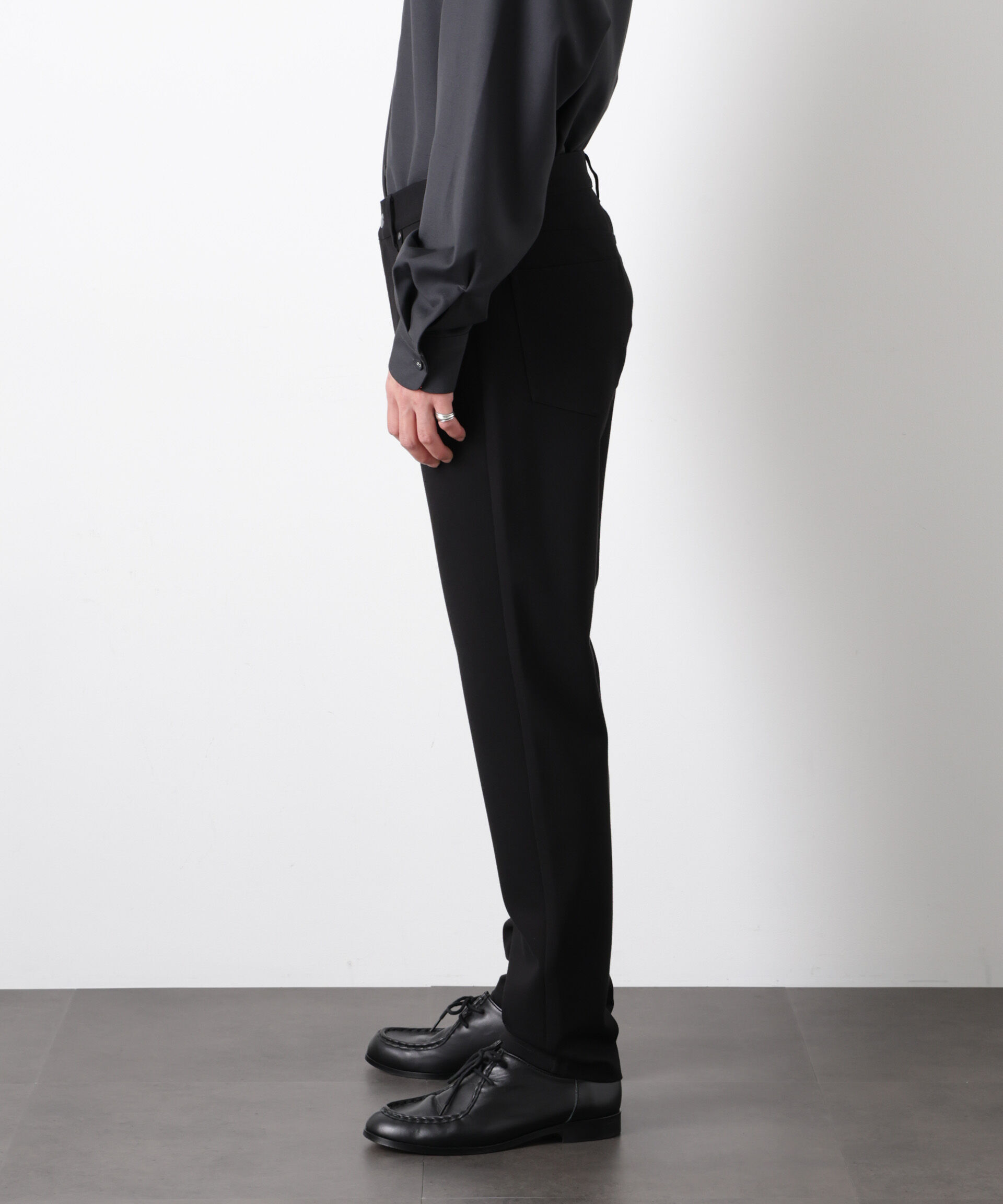 nano･universe「ストレッチ5Pテーパードパンツ」|チノ|