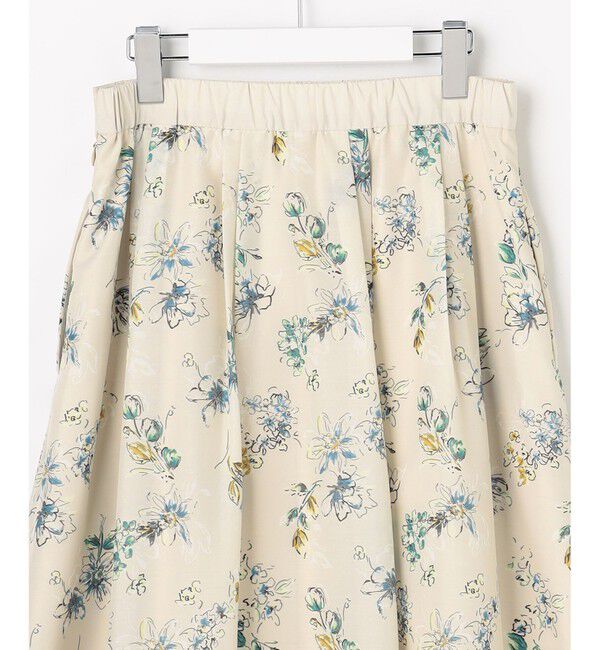 自由区「エアリーローン花柄プリント スカート」|スカート|
