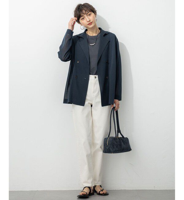 23区「【洗える】23区DENIM ボーイズテーパード パンツ」|デニム|