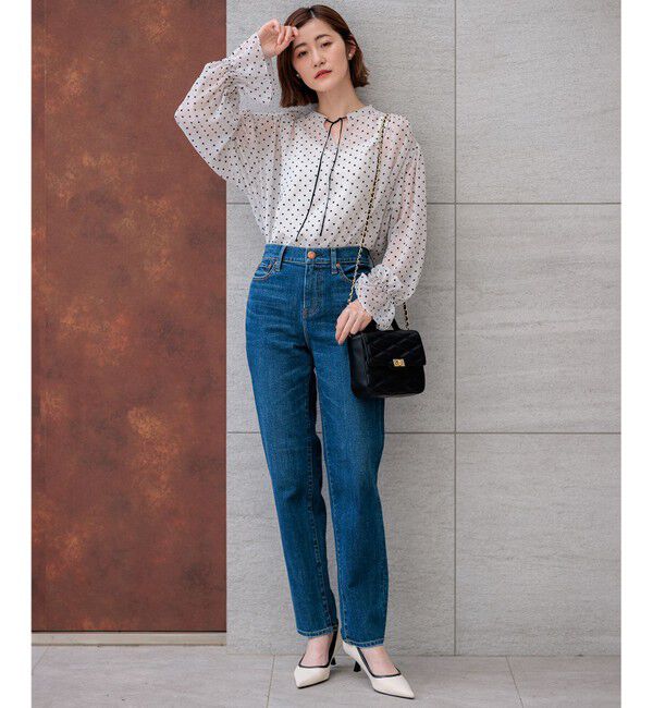 23区「【洗える】23区DENIM ボーイズテーパード パンツ」|デニム|