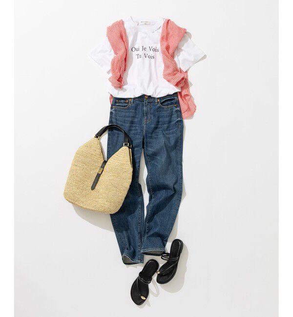 23区「【洗える】23区DENIM ボーイズテーパード パンツ」|デニム|