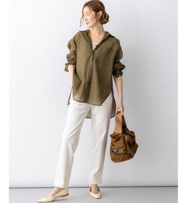 23区「23区DENIM ストレートフィット デニムパンツ」|デニム|