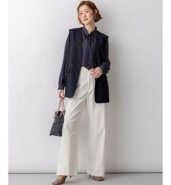 23区「アイアスマットストレッチ ノーカラージレ」|その他|