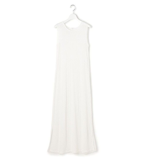 23区「【SLOW/一部店舗限定】リンクルレース レイヤード ワンピース」|ワンピース|