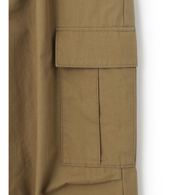 23区「【SLOW/一部店舗限定】ハイカウントギャバ パラシュート カーゴパンツ」|カーゴ|