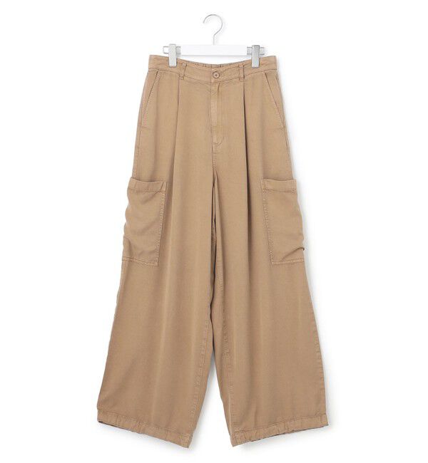 23区「【SLOW/一部店舗限定】ガーメントツイル ワイドタック パンツ」|その他|