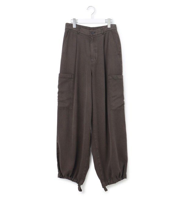 23区「【SLOW/一部店舗限定】ガーメントツイル ワイドタック パンツ」|その他|