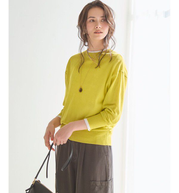 23区「【SLOW/一部店舗限定】ガーメントツイル ワイドタック パンツ」|その他|