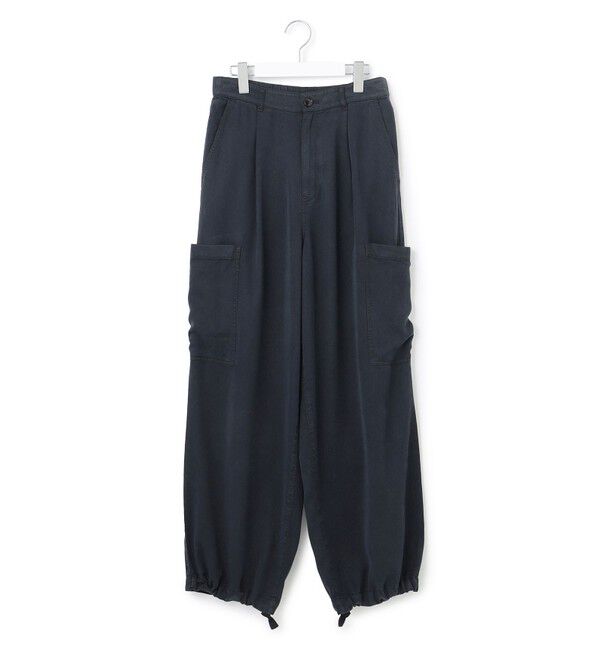 23区「【SLOW/一部店舗限定】ガーメントツイル ワイドタック パンツ」|その他|