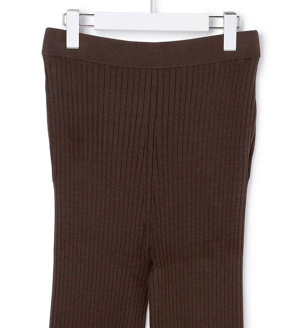 23区「【SLOW/一部店舗限定】ホールガーメント リブニット パンツ」|その他|