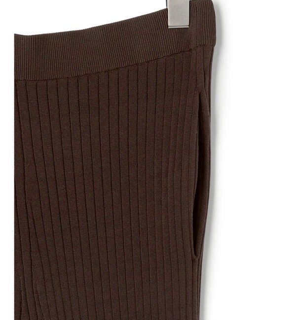 23区「【SLOW/一部店舗限定】ホールガーメント リブニット パンツ」|その他|