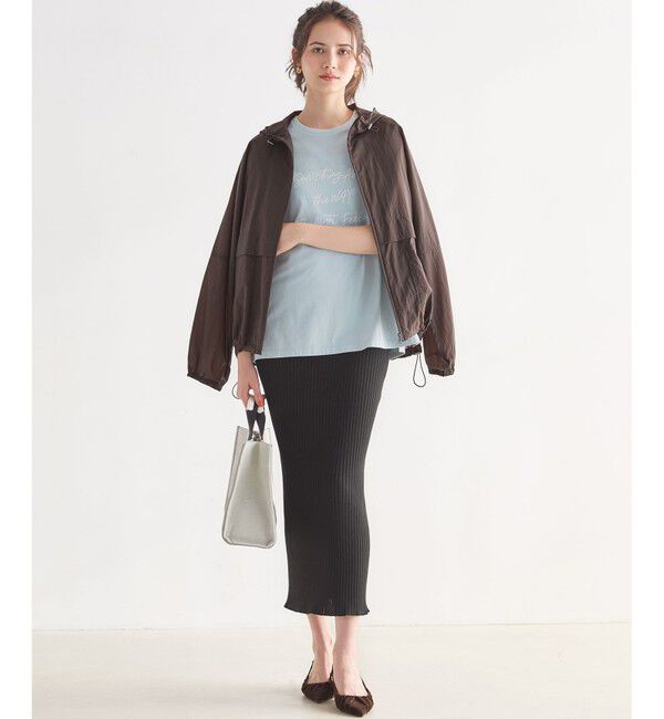 23区「【SLOW/一部店舗限定】ホールガーメント リブニット スカート」|スカート|