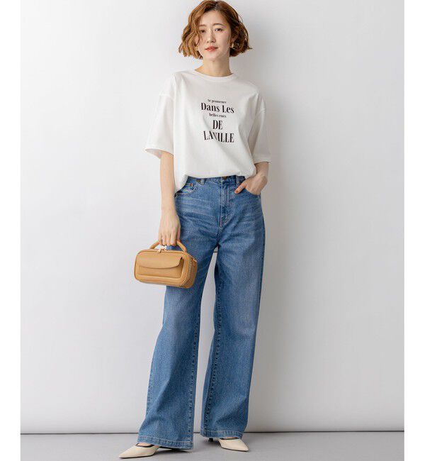 23区「シャツテール ロゴTEE」|Tシャツ・カットソー|