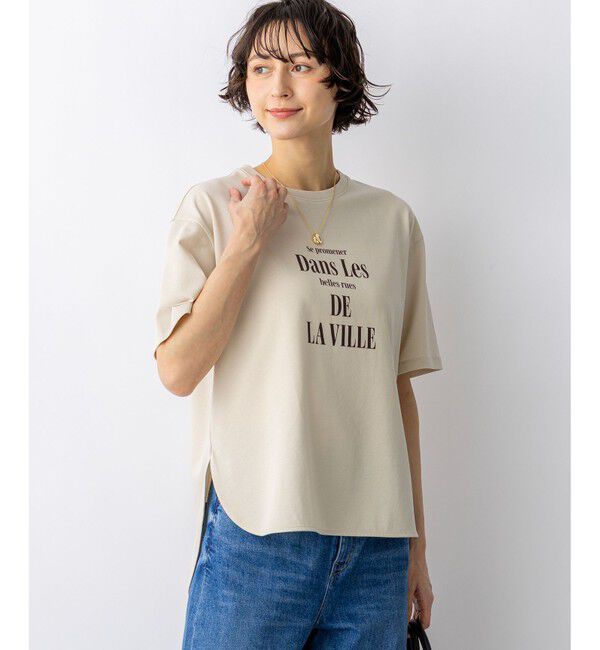 23区「シャツテール ロゴTEE」|Tシャツ・カットソー|ﾌﾛｽﾄ&times;ﾀﾞ