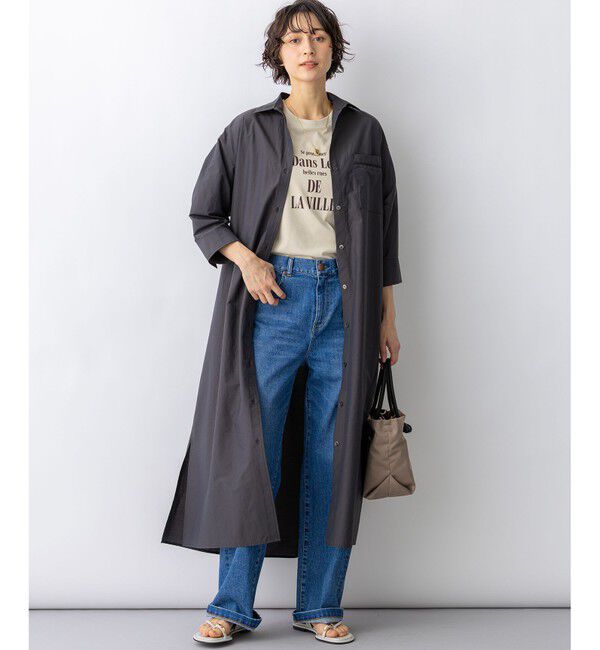 23区「シャツテール ロゴTEE」|Tシャツ・カットソー|