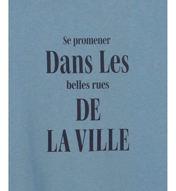 23区「シャツテール ロゴTEE」|Tシャツ・カットソー|