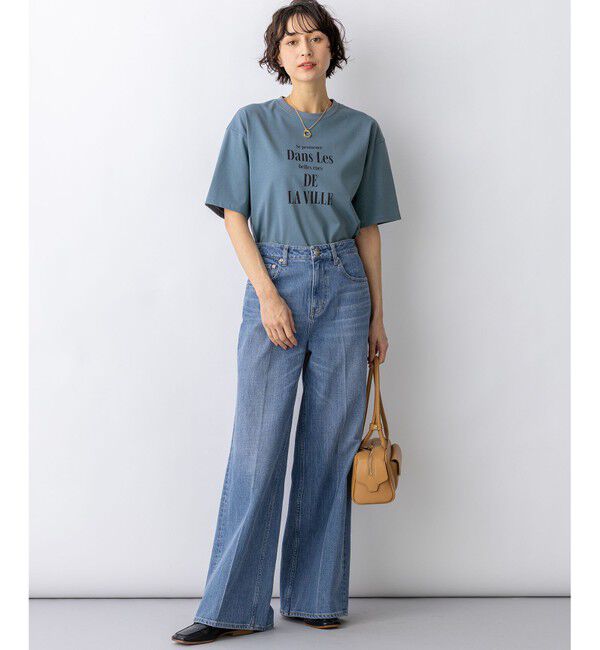 23区「シャツテール ロゴTEE」|Tシャツ・カットソー|