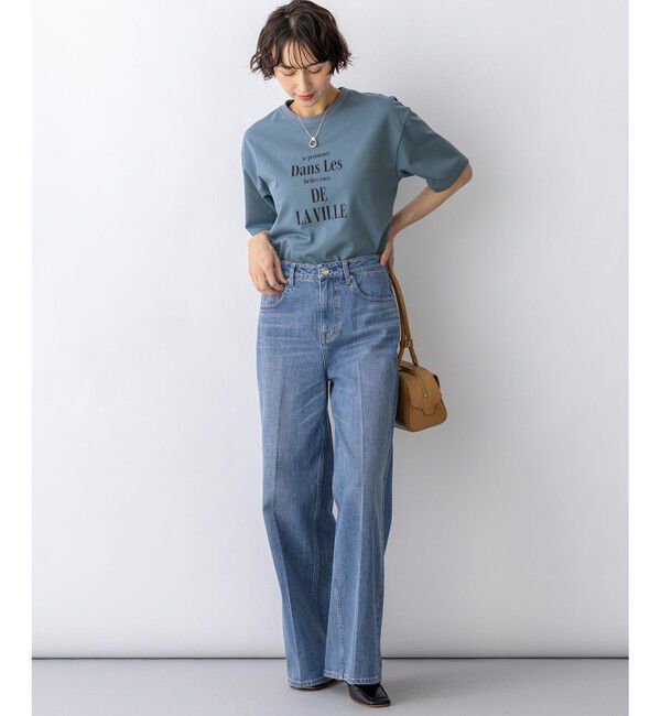 23区「シャツテール ロゴTEE」|Tシャツ・カットソー|