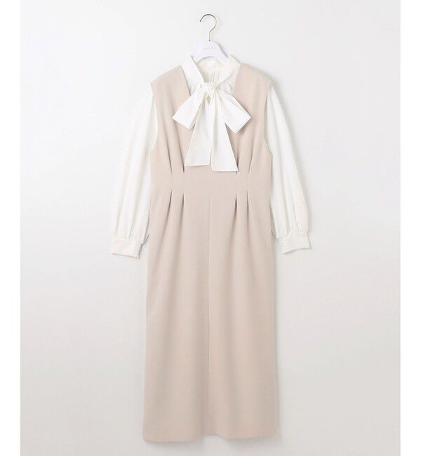 ANY SIS「【優木まおみさんコラボ】秒映えセレモニー ブラウス &times; ジャンパースカート」|ジャンパースカート|