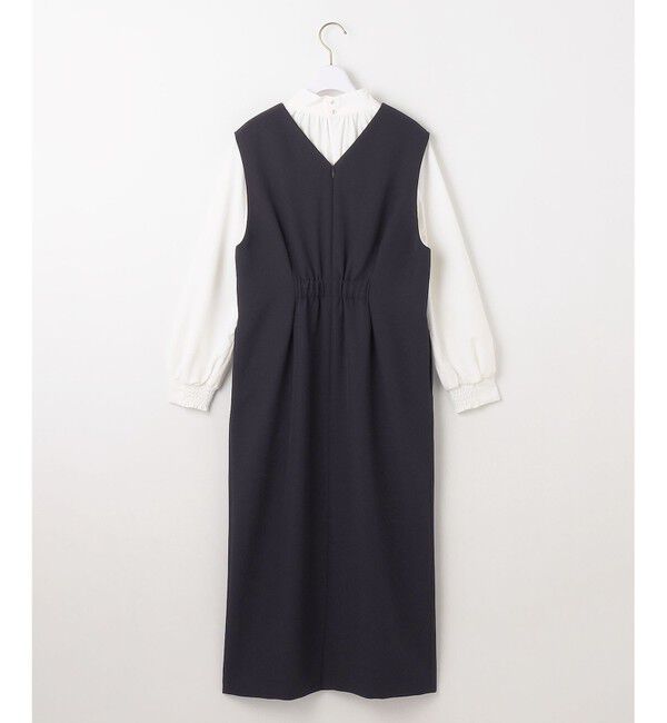 ANY SIS「【優木まおみさんコラボ】秒映えセレモニー ブラウス &times; ジャンパースカート」|ジャンパースカート|