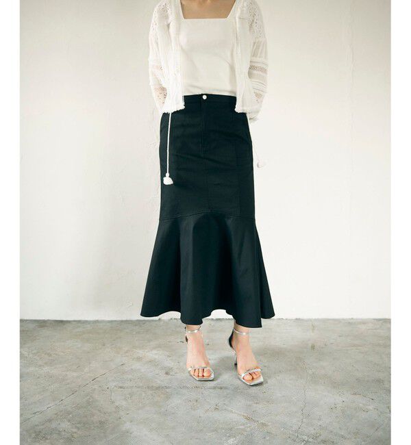 GRACE CONTINENTAL「ミディマーメイドスカート」|スカート|