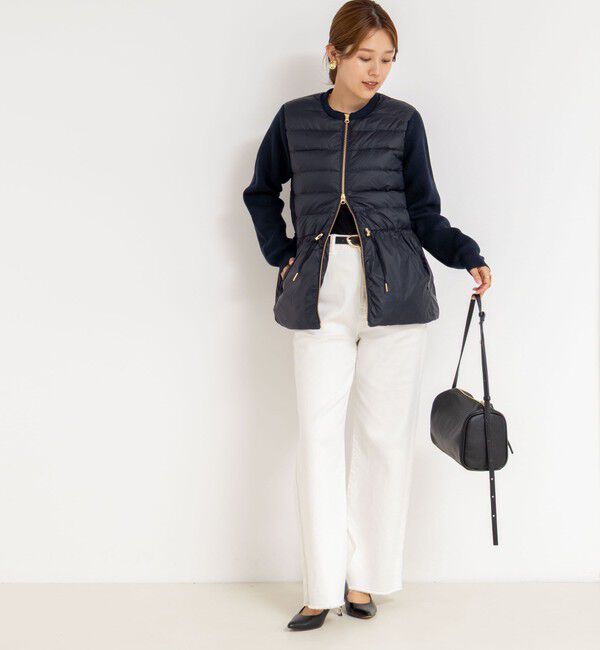 TAION/タイオン】別注ニットコンビダウンジャケット（NOLLEY'S