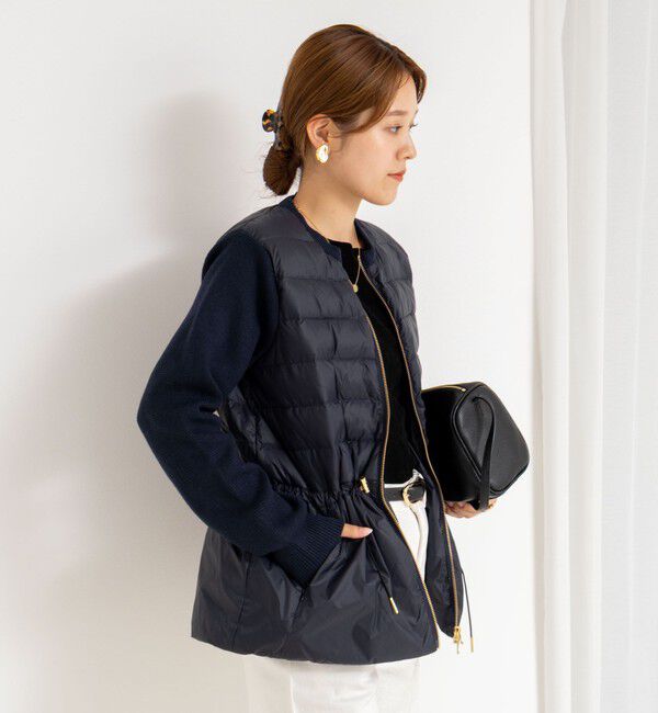 TAION/タイオン】別注ニットコンビダウンジャケット（NOLLEY'S