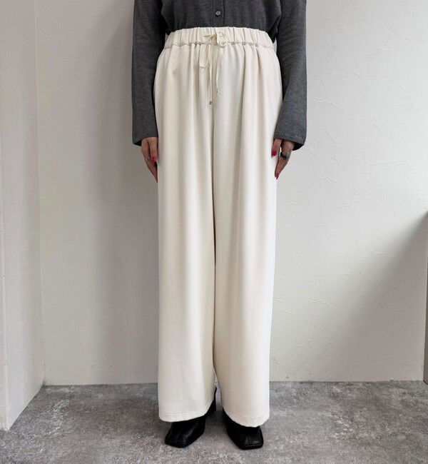 fredy emue「【累計販売数4万本突破！】とろみツイルストレートイージーパンツ」|チノ|